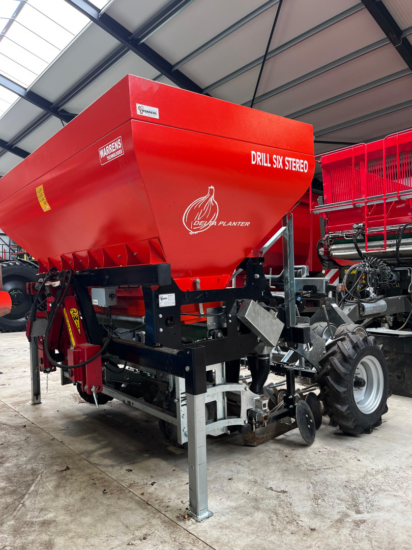 Warrens Delta planter Drill Six Stereo